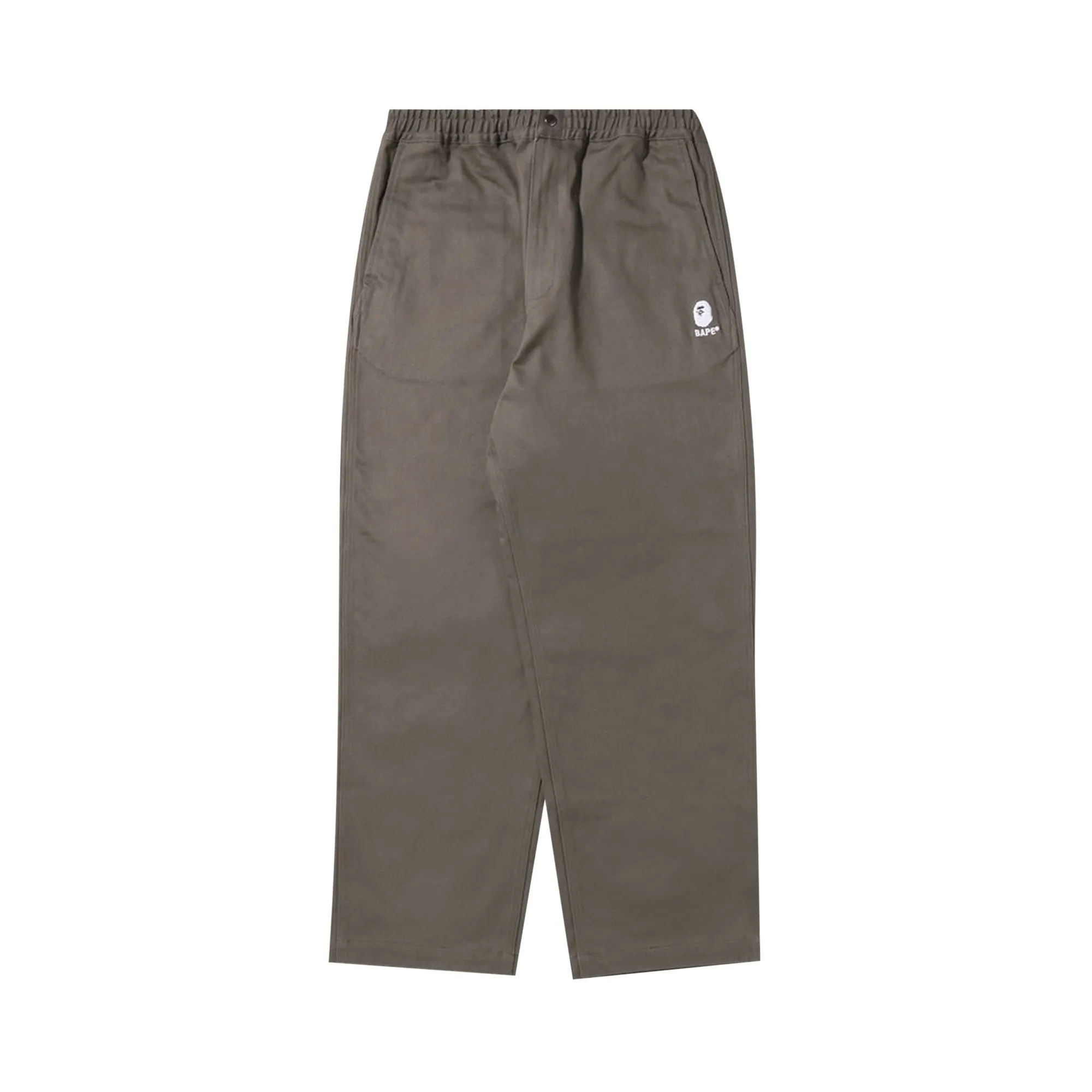 BAPE Loose Fit Chinos, Gray