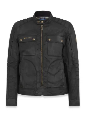 Belstaff Roberts Men's Waxed Cotton Jacket TechWax 8oz AA - Black