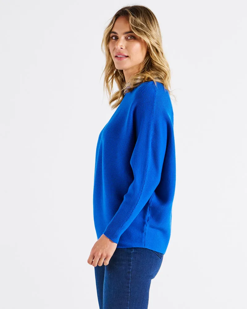 Betty Basics Alicia Knit Jumper Ultramarine