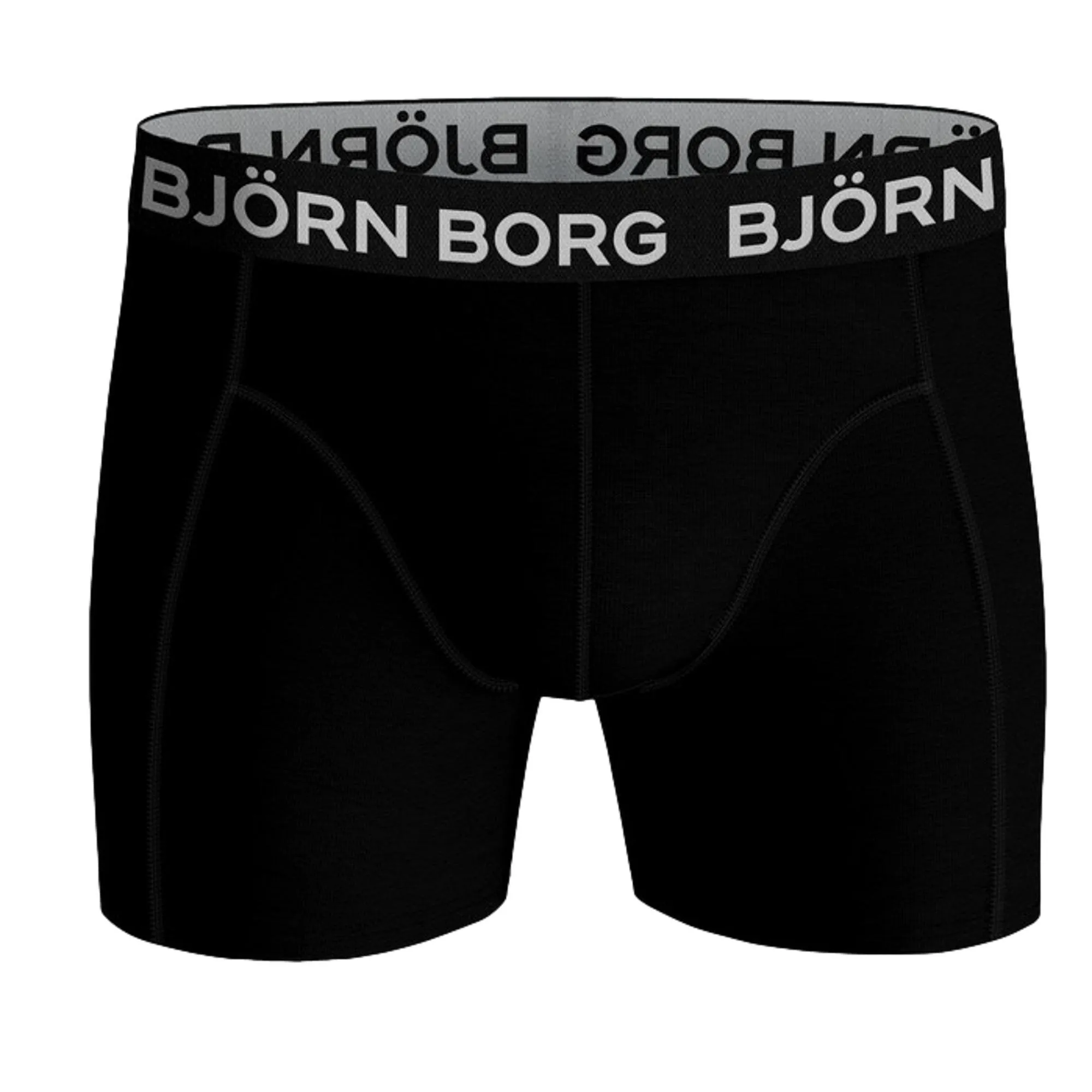 Bjorn Borg Essential Cotton Stretch Boxer 3 Pack - Black