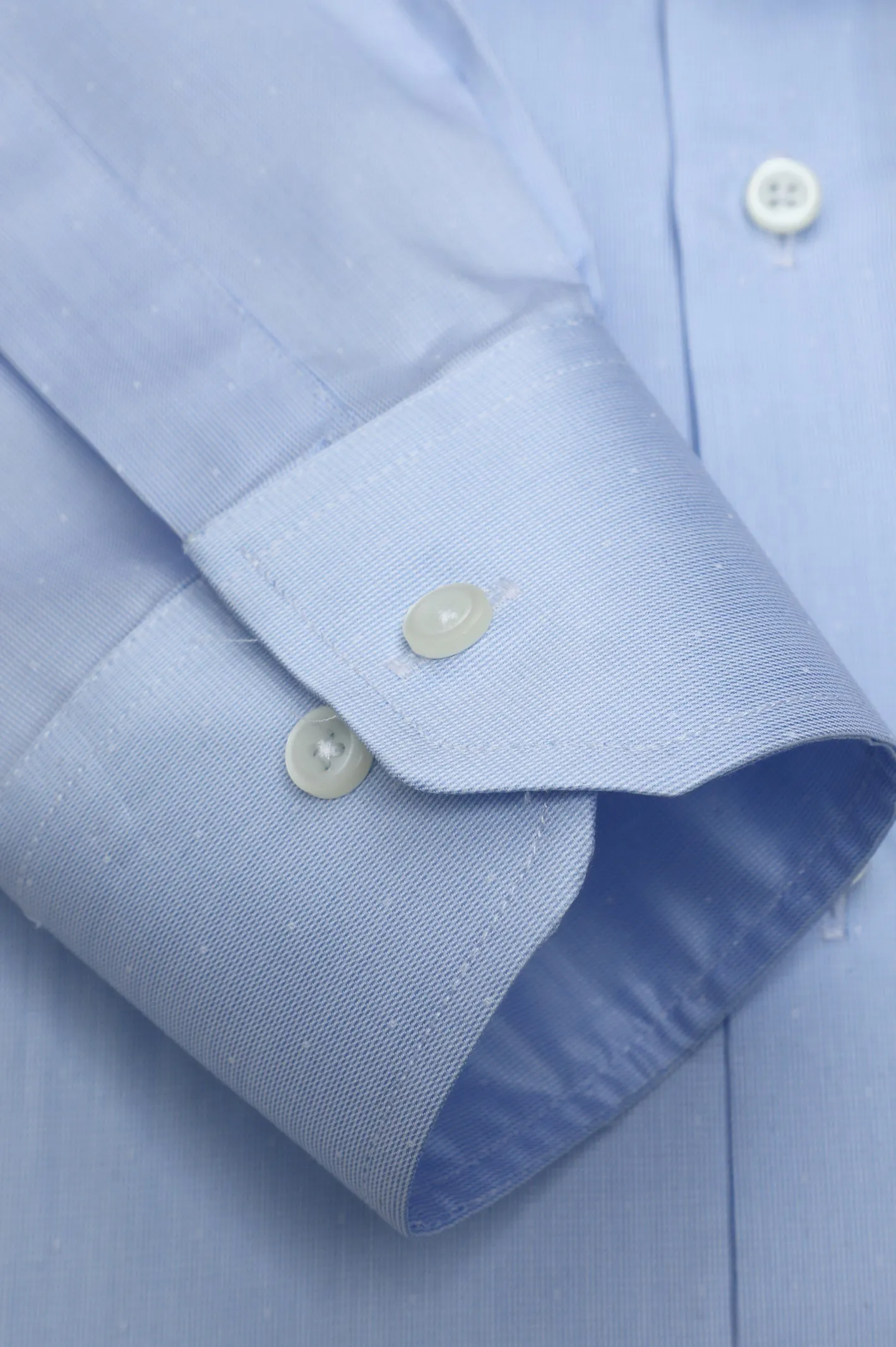 Blue Plain Formal Shirt