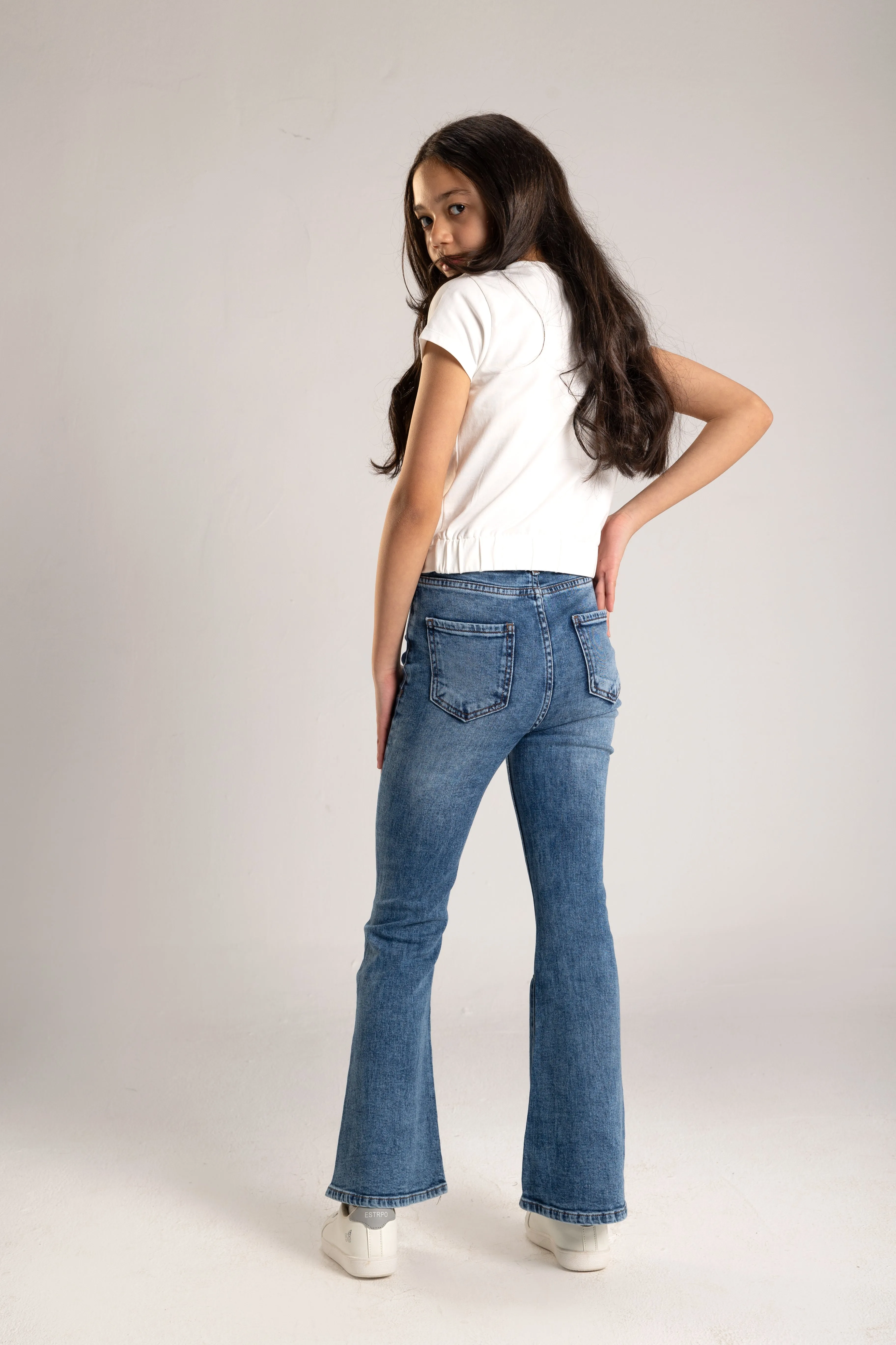 Boot-Cut Jeans