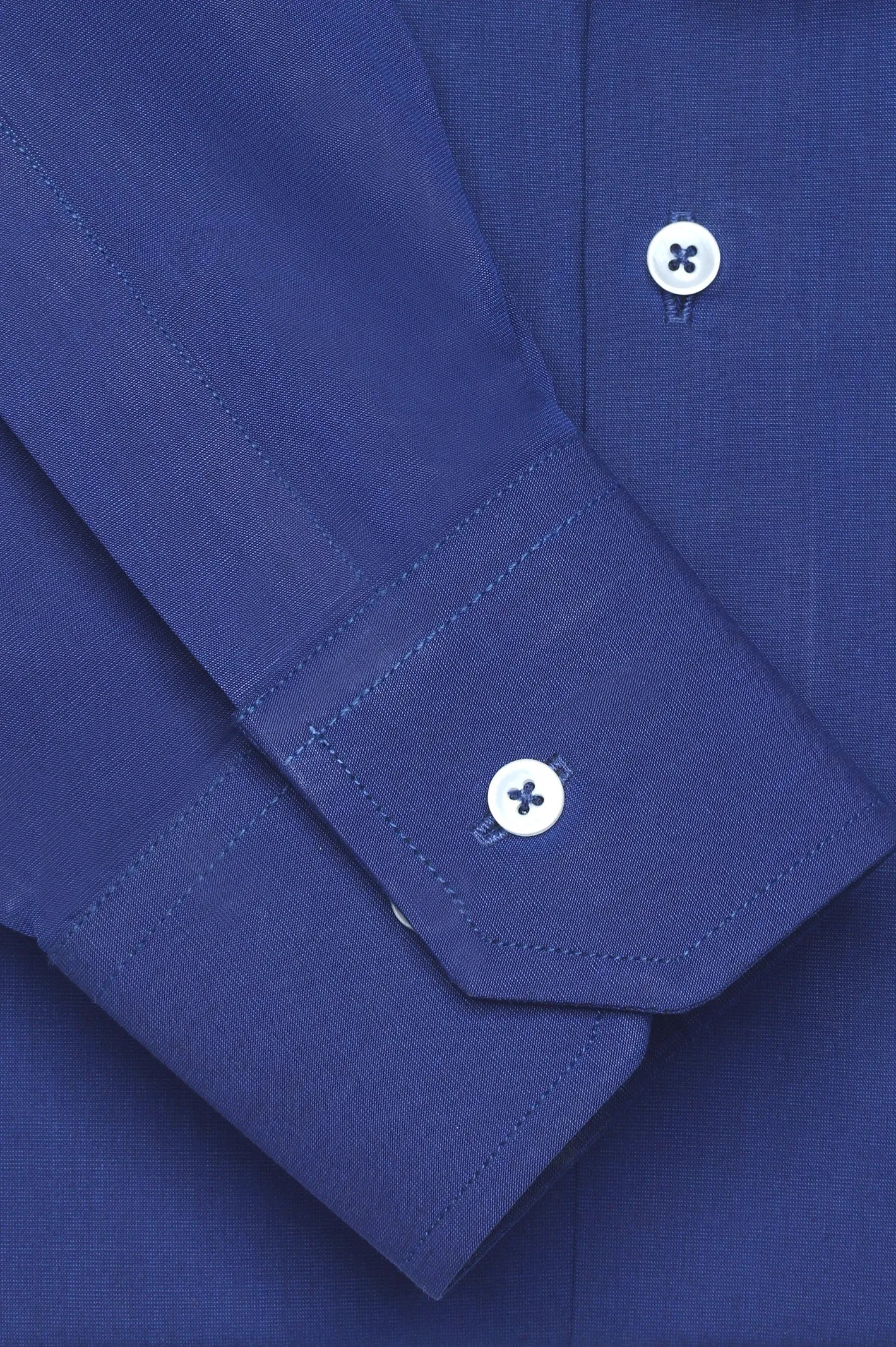 Dark Blue Plain Formal Shirt