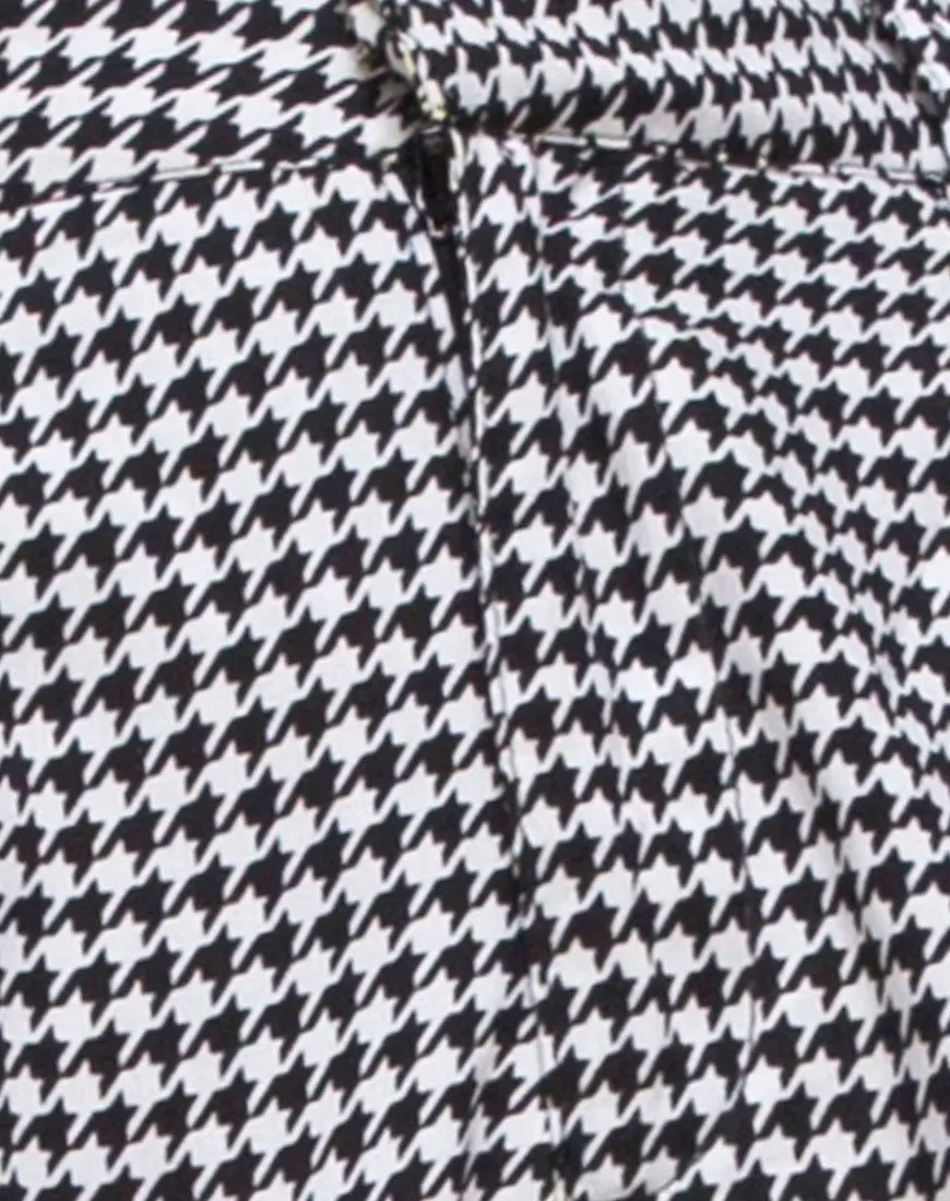 Dastan Trousers in Small Dogtooth