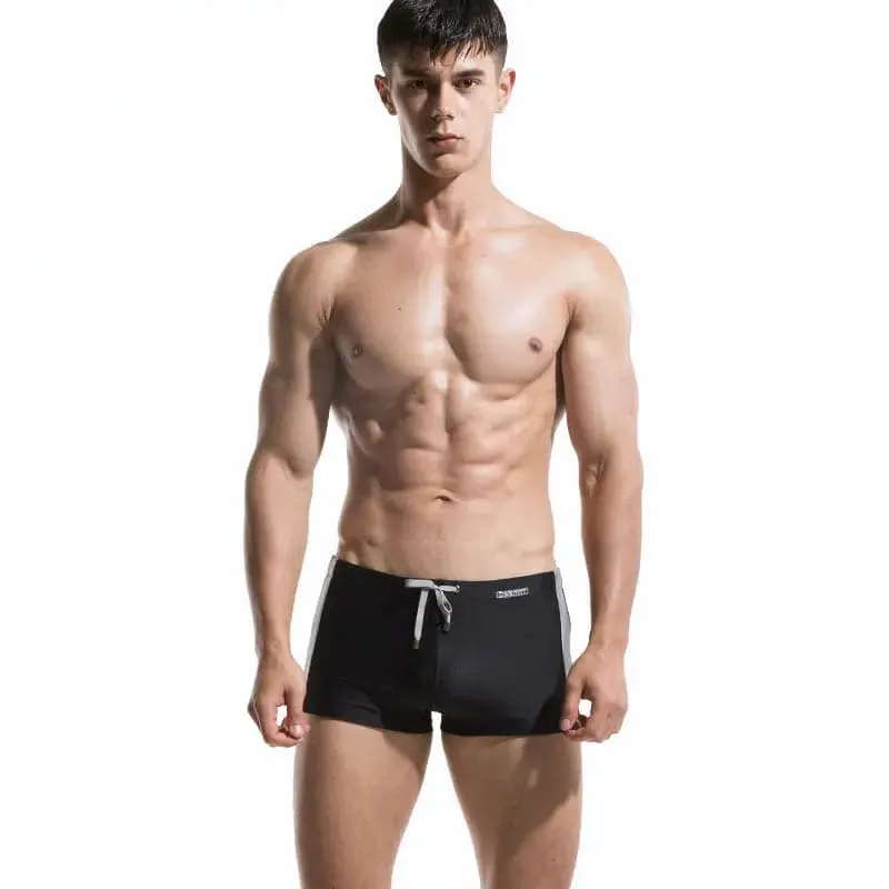 DESMIIT Boxer swimming trunks for men Trendy