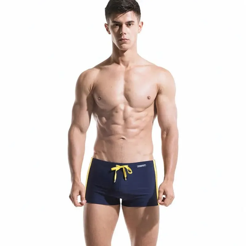 DESMIIT Boxer swimming trunks for men Trendy