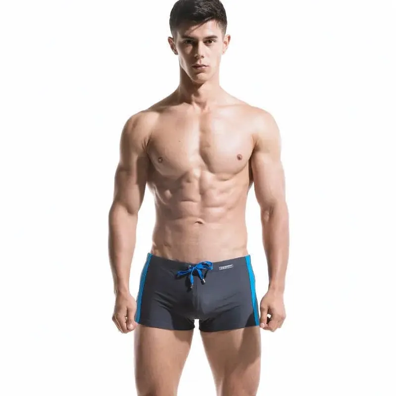 DESMIIT Boxer swimming trunks for men Trendy