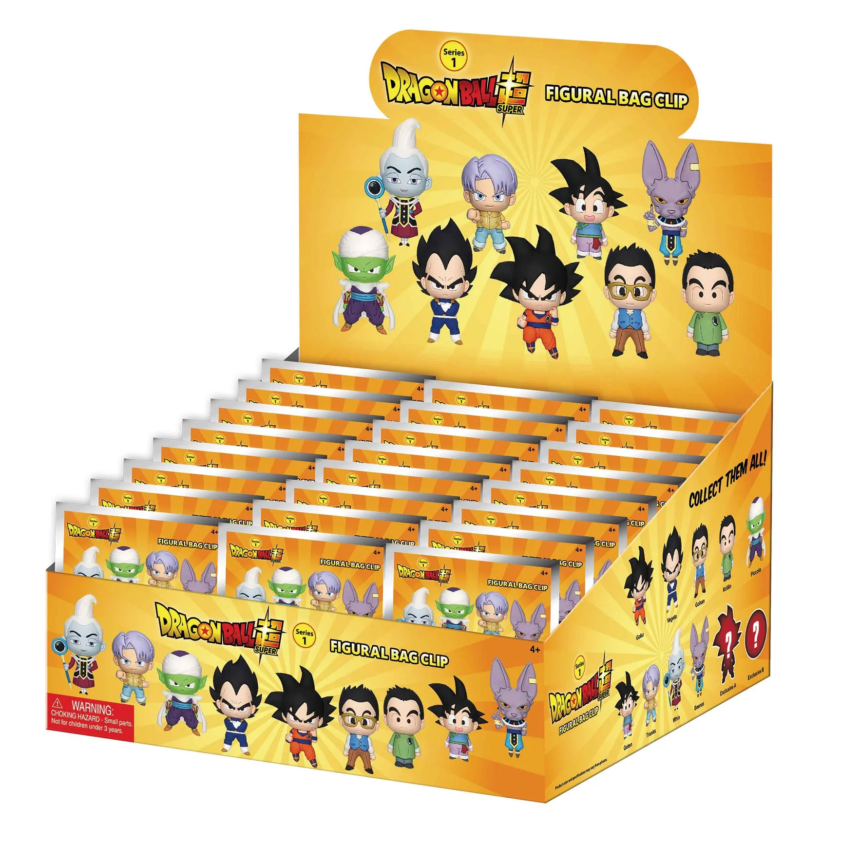 Dragon Ball Super - Series 1 - 3D Foam Bag Clip