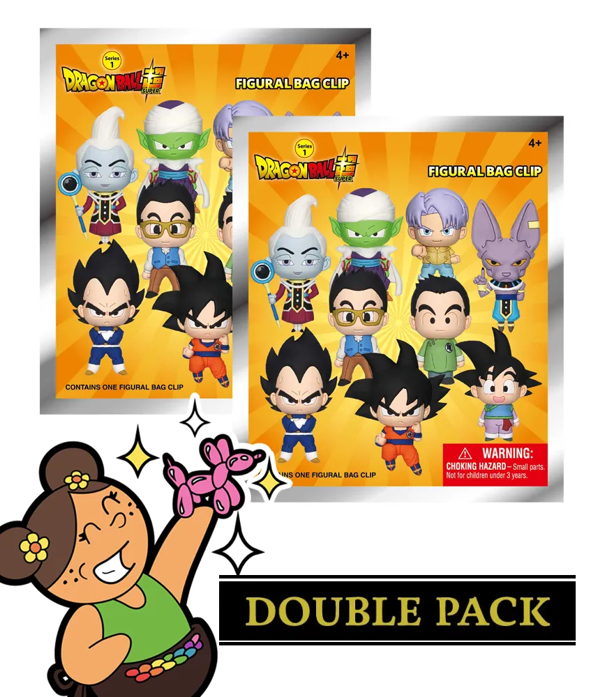 Dragon Ball Super - Series 1 - 3D Foam Bag Clip