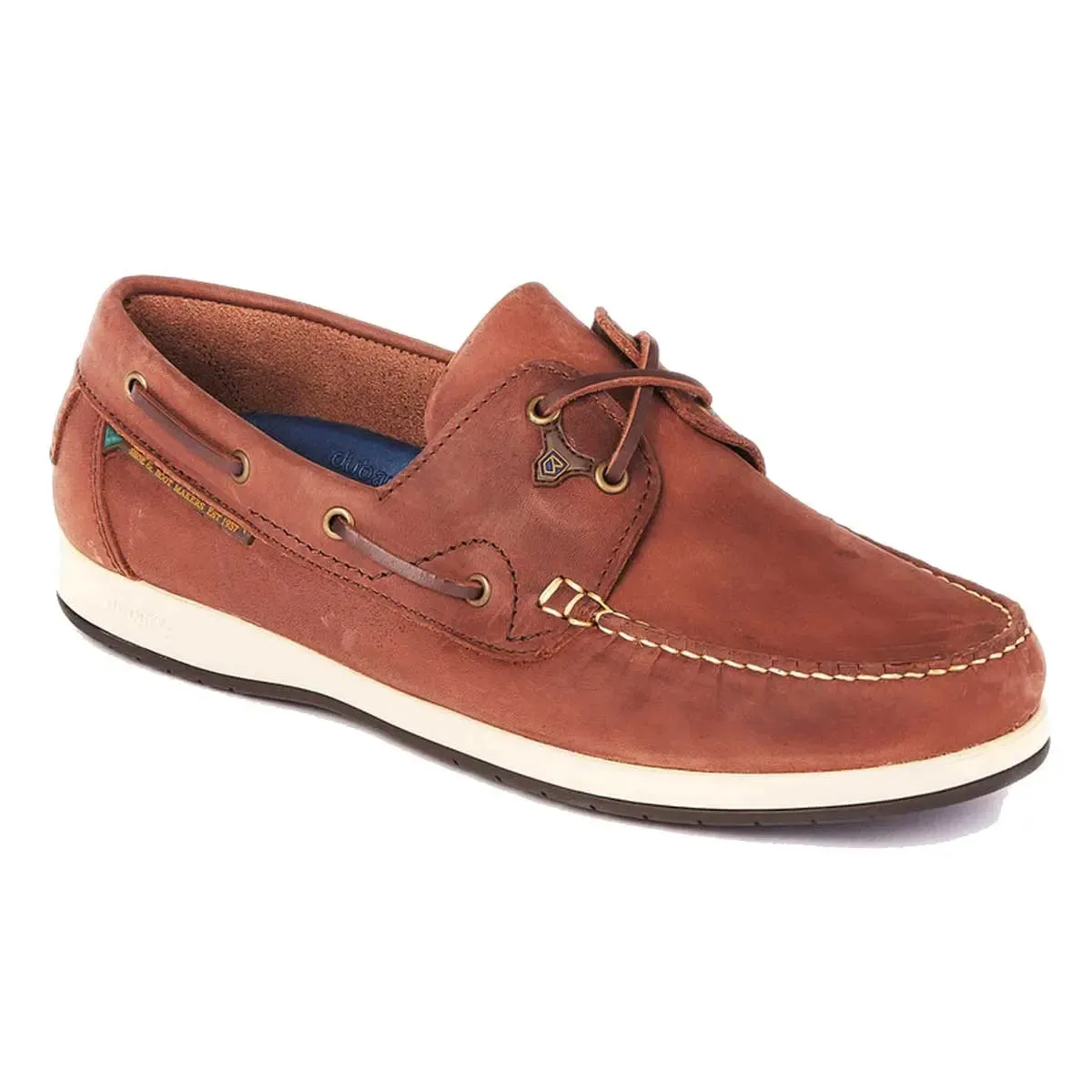 DUBARRY Men's Sailmaker X LT Deck Shoes - Chestnut