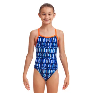 Funkita Perfect Teeth Single Strap Girls Swimsuit