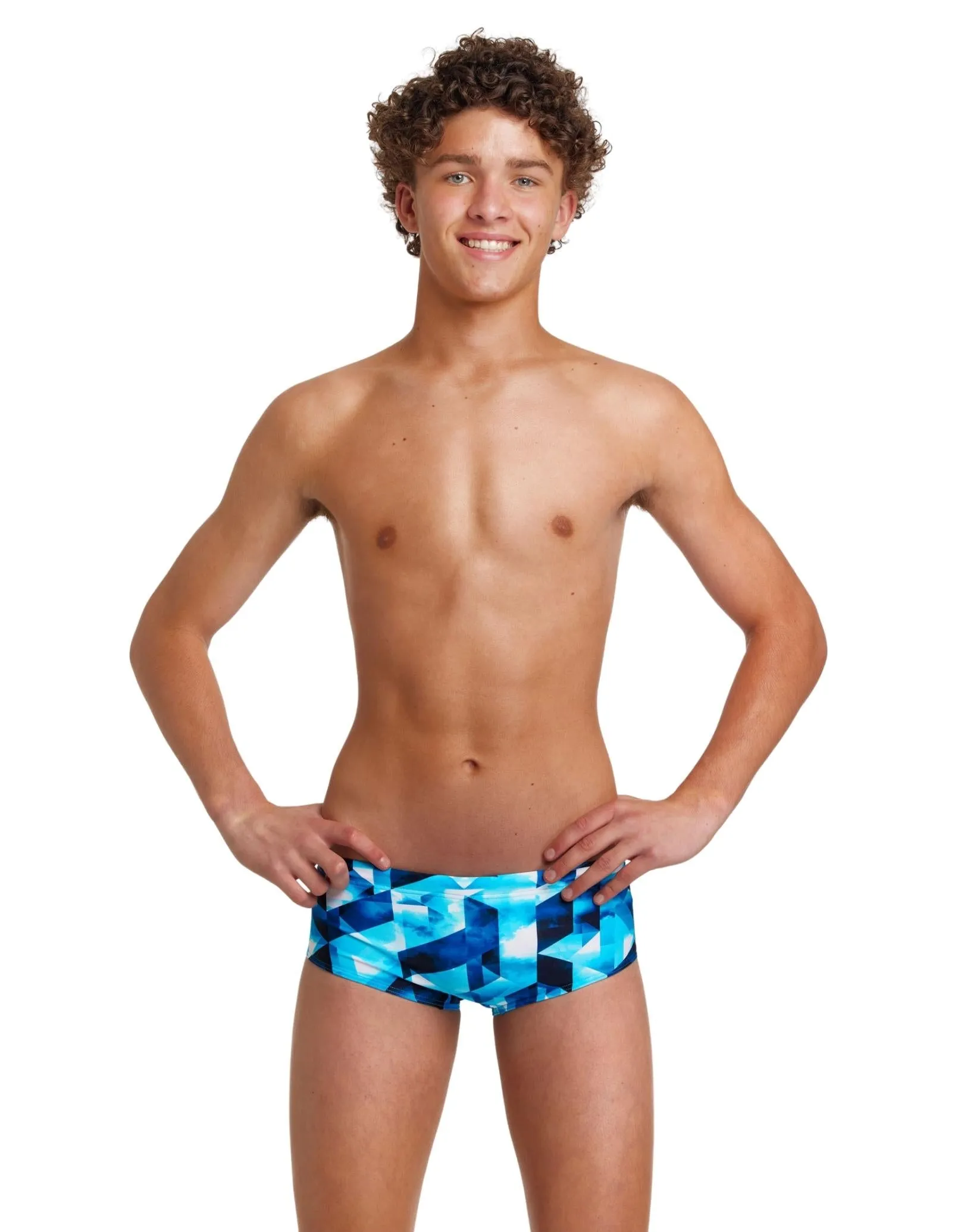 Funky Trunks Boys Hidden Depths Swim Trunks