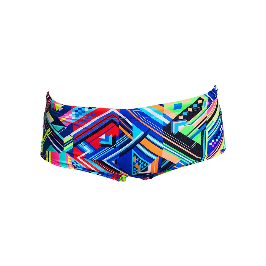 Funky Trunks Boys Sidewinder Trunks FTS010B- Kickflip