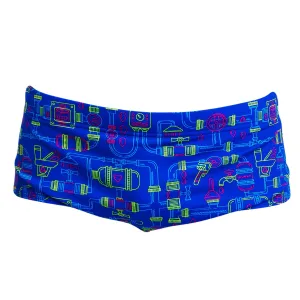 Funky Trunks Boys Sidewinder Trunks FTS015B - Backed Up