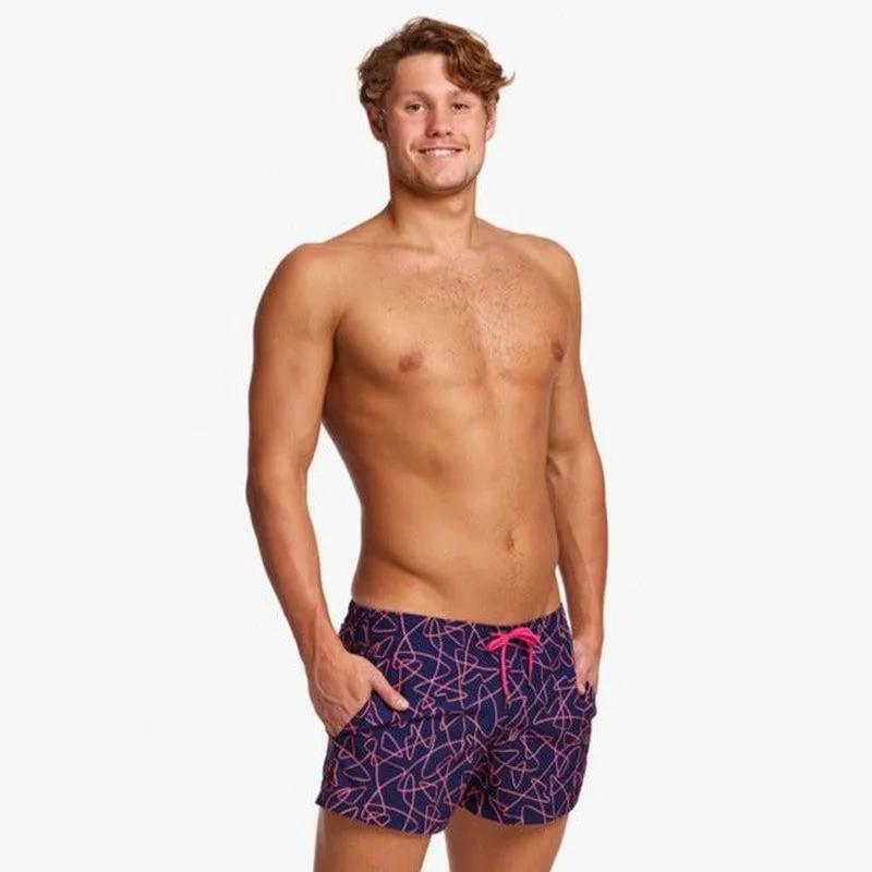 Funky Trunks Mens Shorty Shorts | Serial Texter