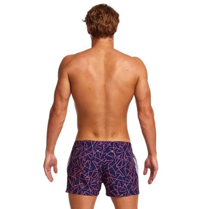 Funky Trunks Mens Shorty Shorts | Serial Texter