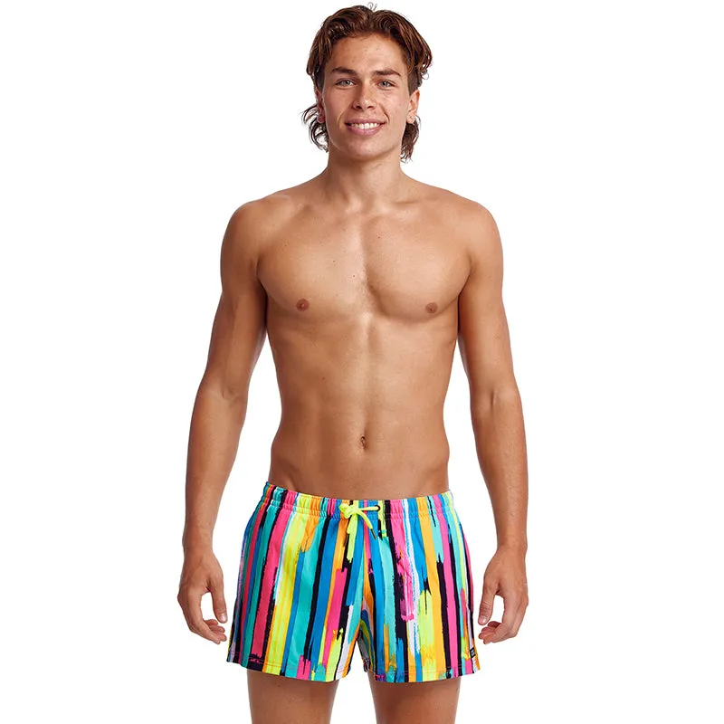 Funky Trunks - Winning Streak - Mens Shorty Shorts Short