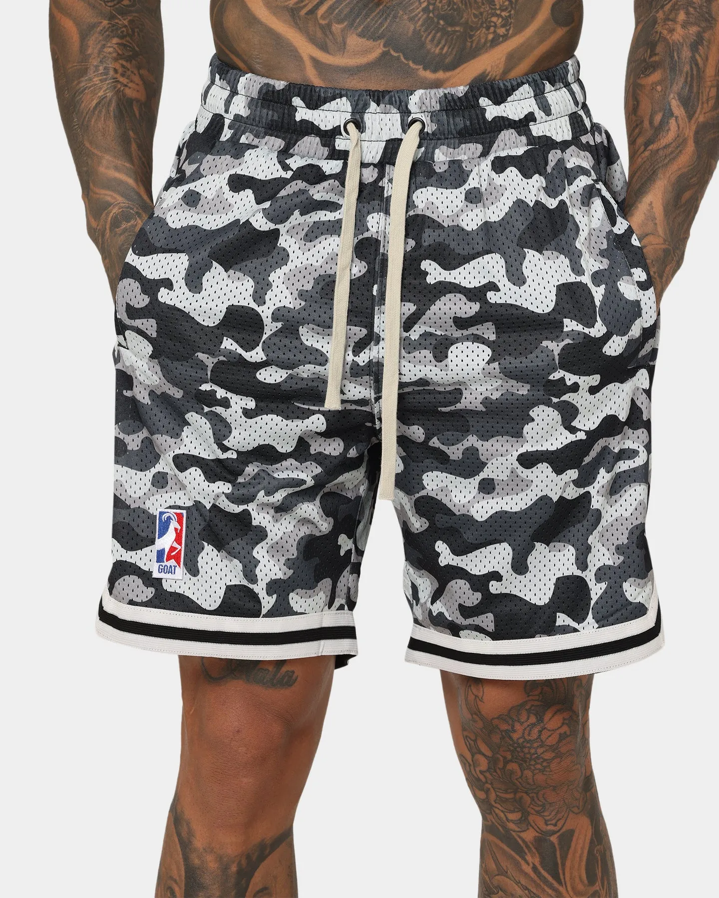 Goat Crew Camo Shorts Black