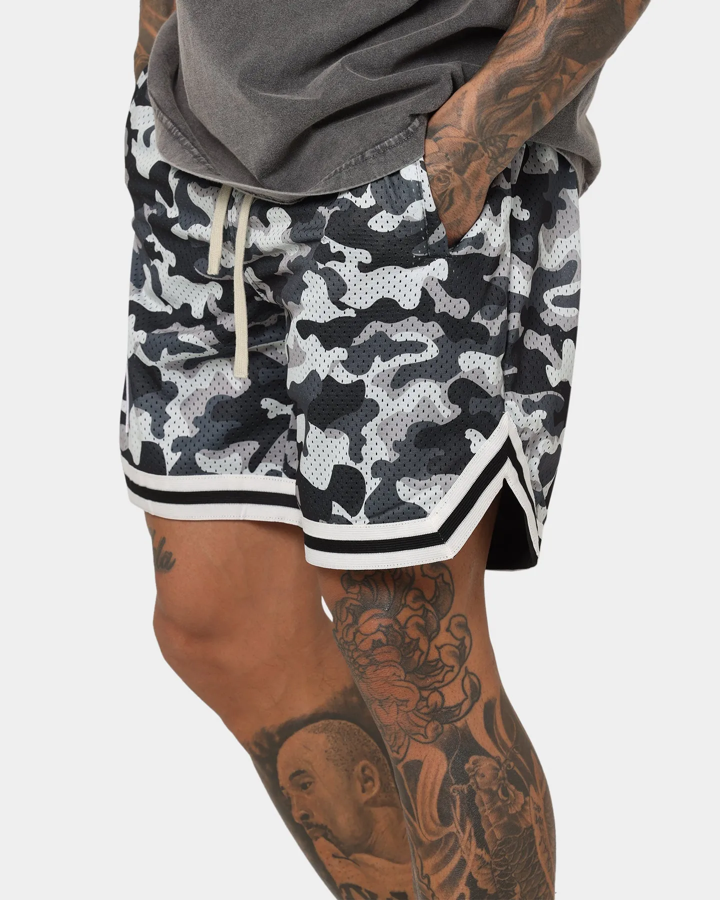 Goat Crew Camo Shorts Black