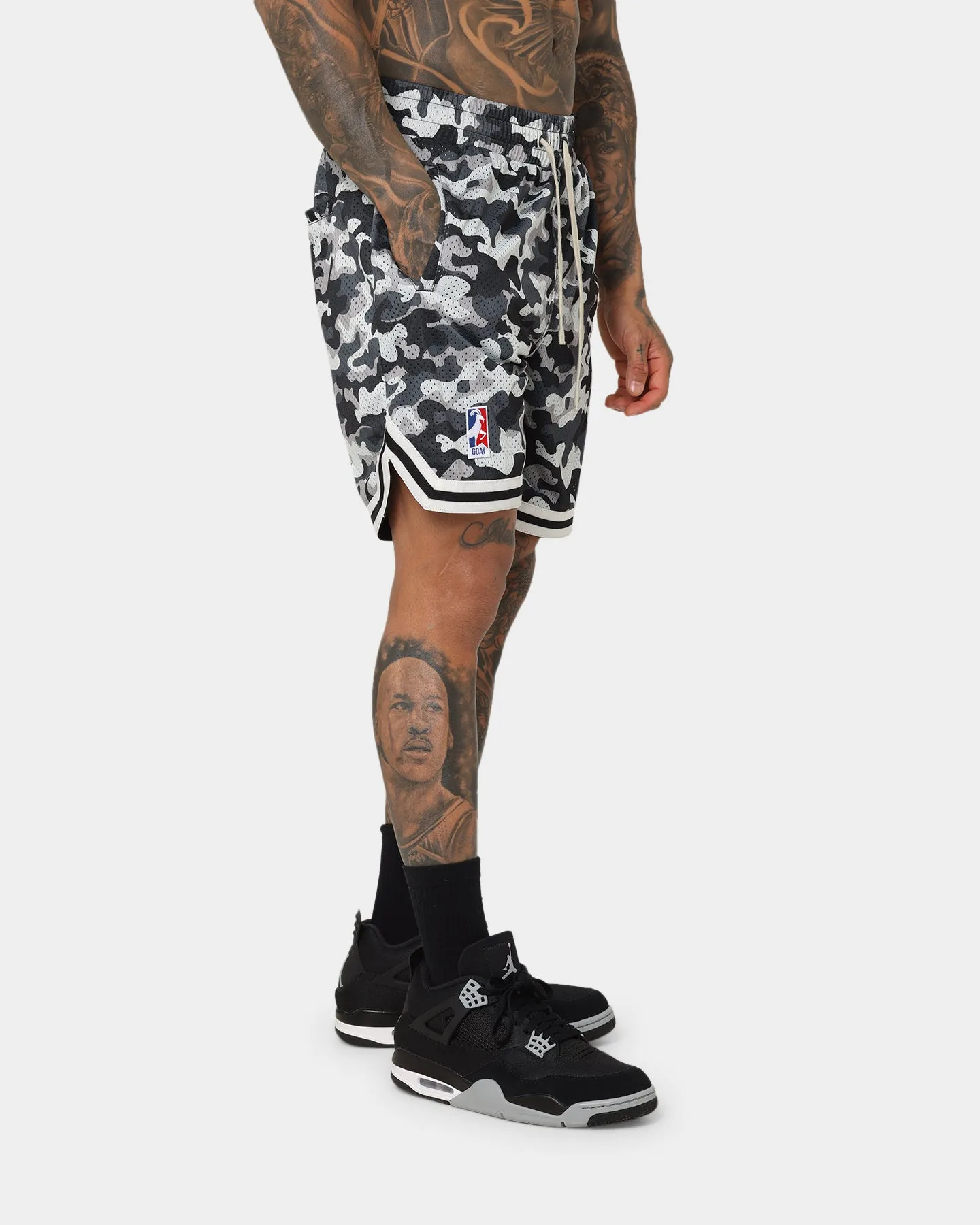 Goat Crew Camo Shorts Black