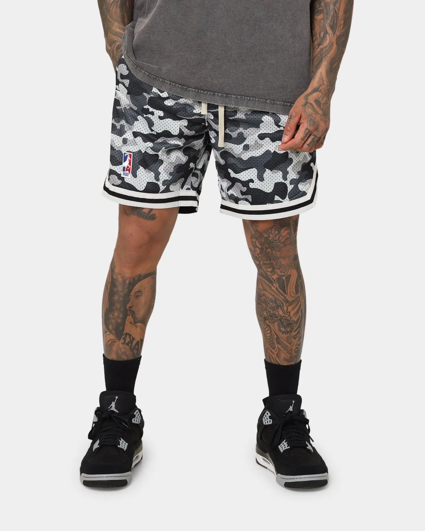 Goat Crew Camo Shorts Black