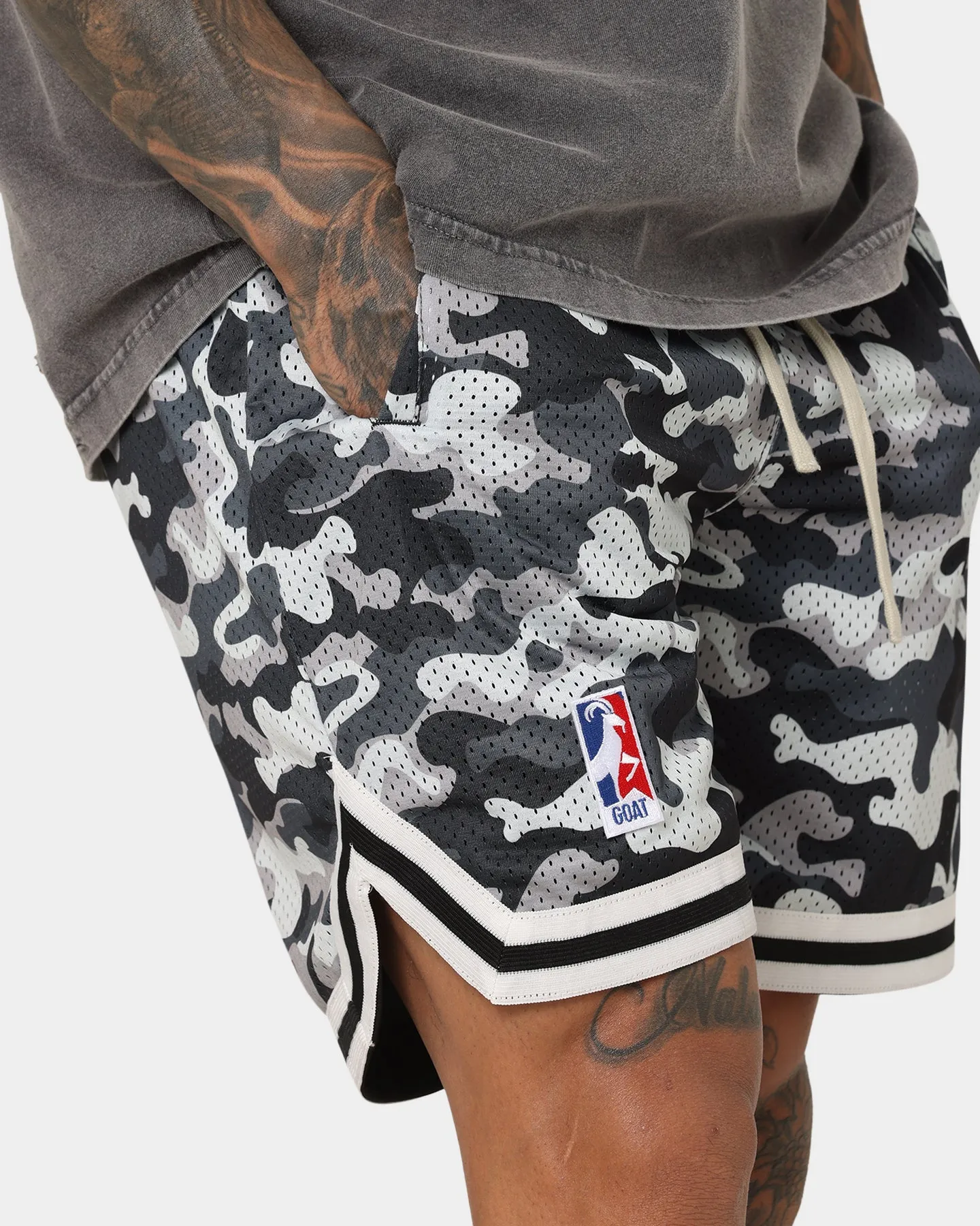 Goat Crew Camo Shorts Black