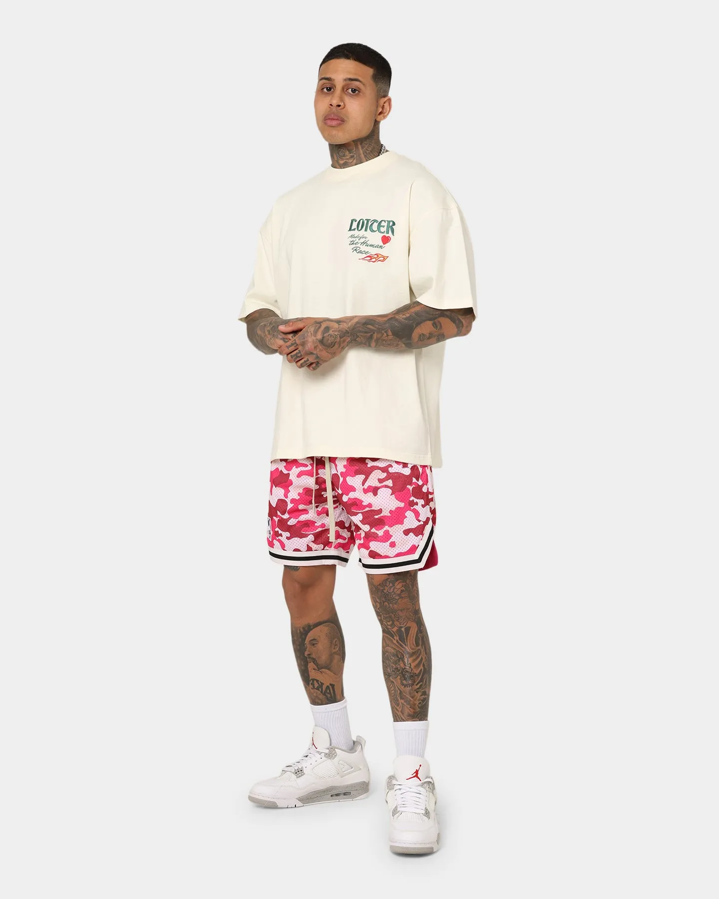 Goat Crew Camo Shorts Pink