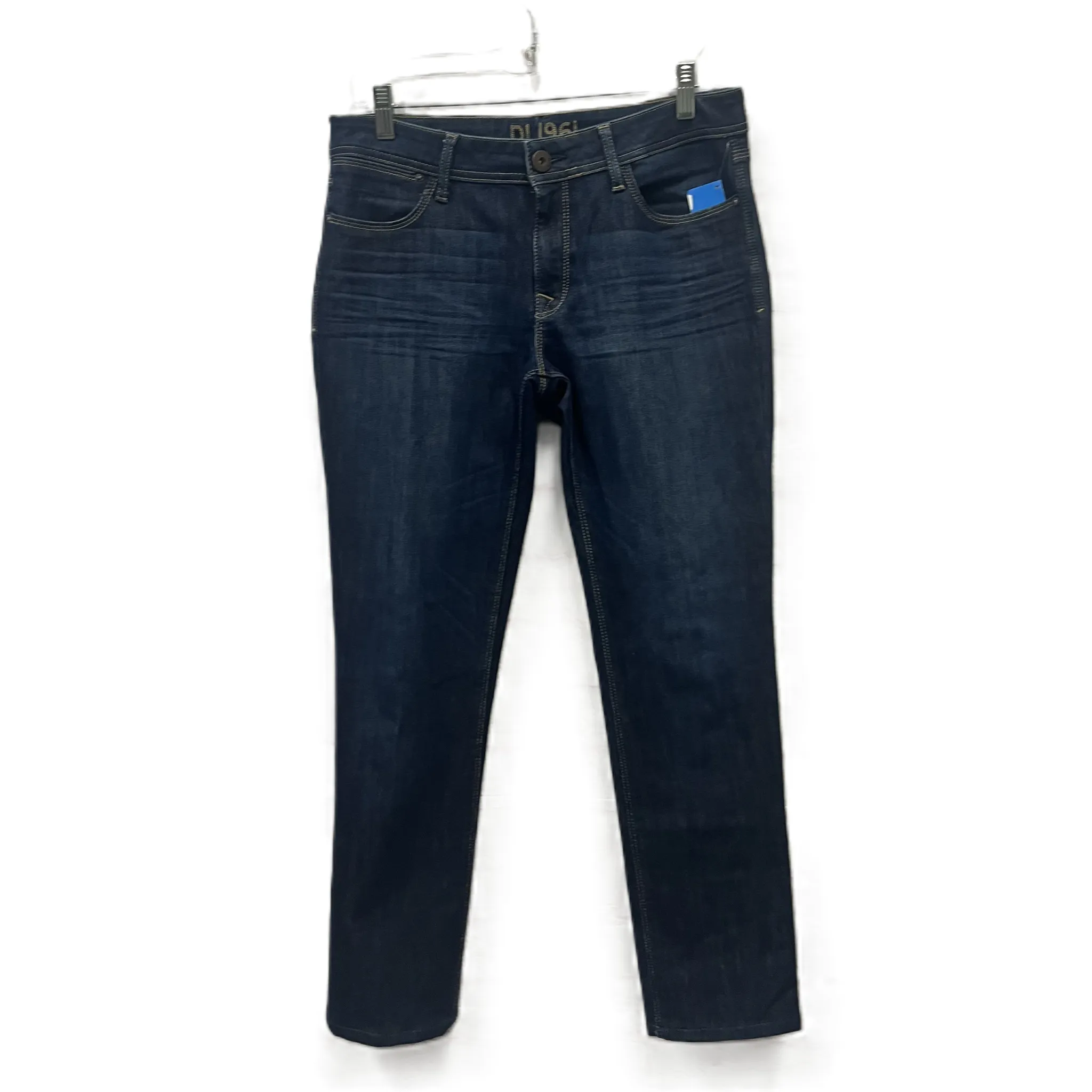 Jeans Straight By Dl1961 In Blue Denim, Size: 8