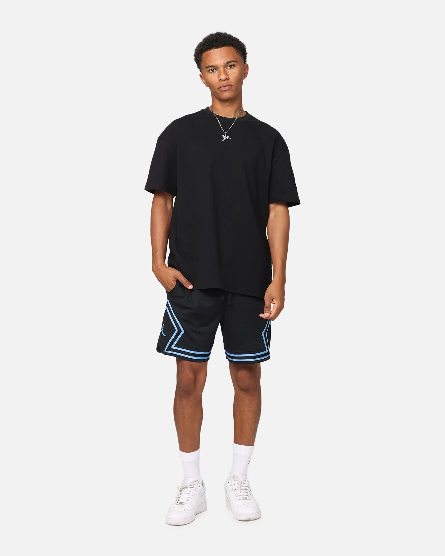 Jordan Dri-FIT Sport Diamond Shorts Black/Blue