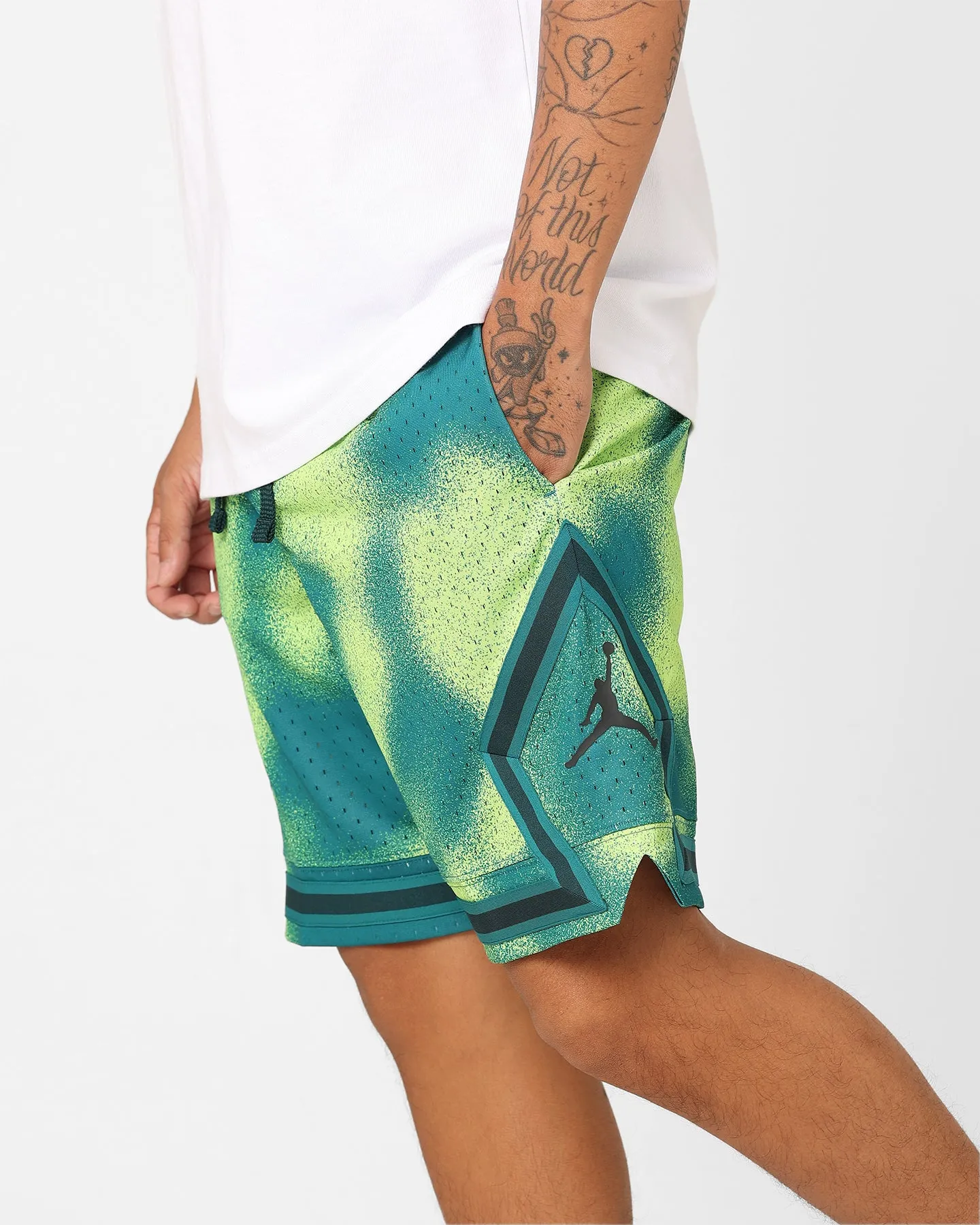 Jordan Dri-FIT Sport Diamond Shorts Midnight Spruce