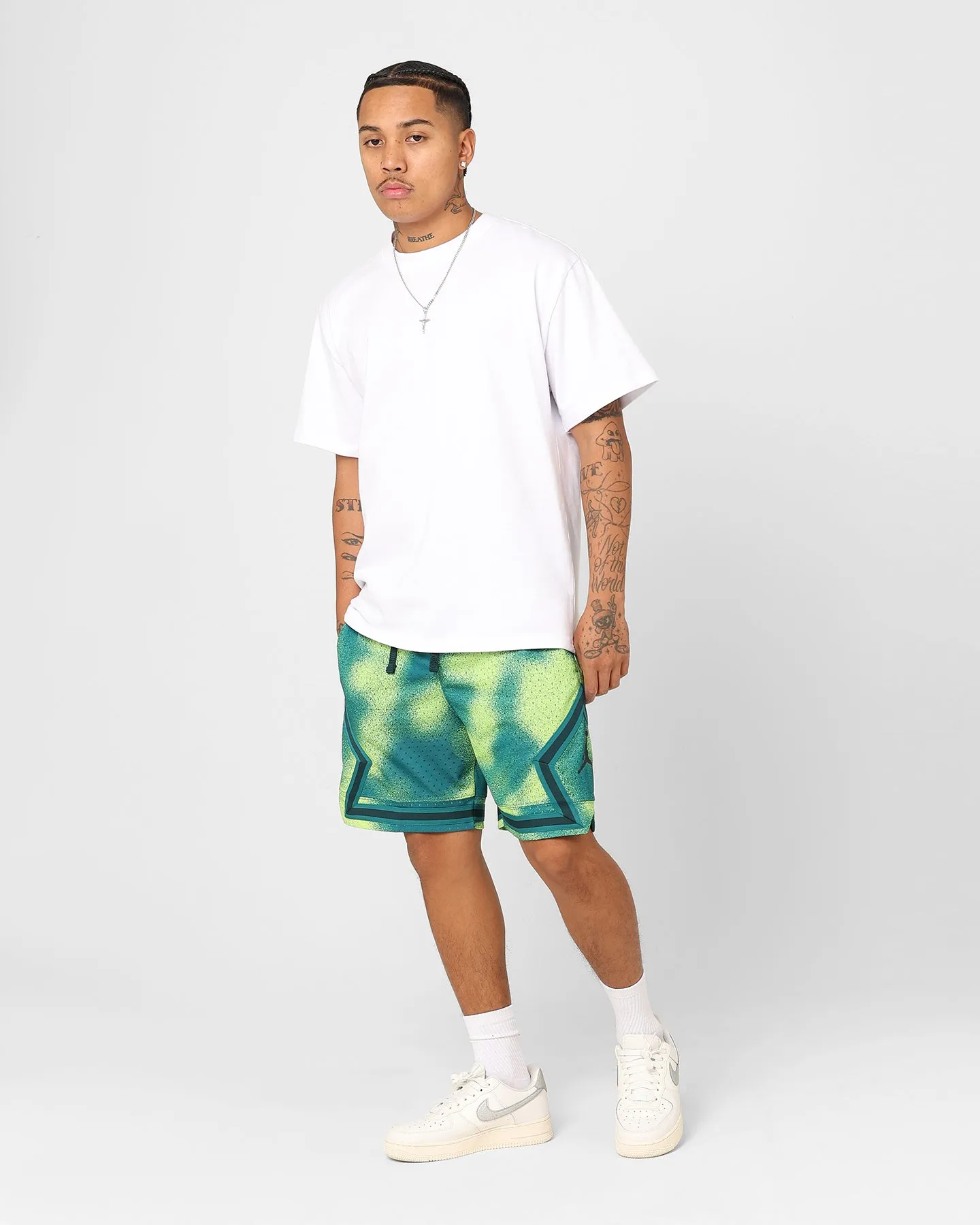 Jordan Dri-FIT Sport Diamond Shorts Midnight Spruce