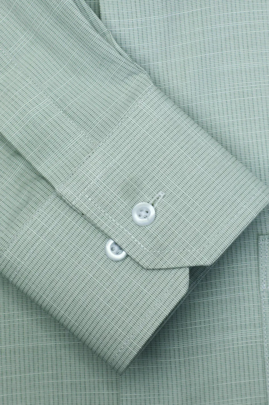 Light Green Textured Formal Shirt