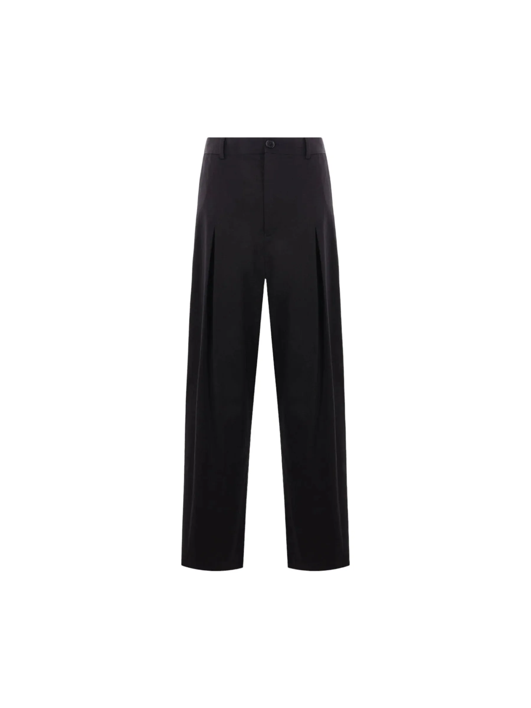 Loose-Fit Trousers Cotton