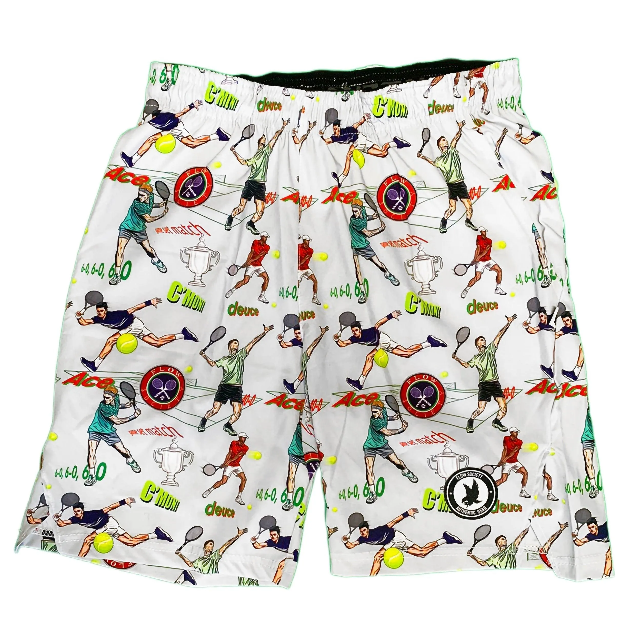 Mens Tennis Flow 9" Short White