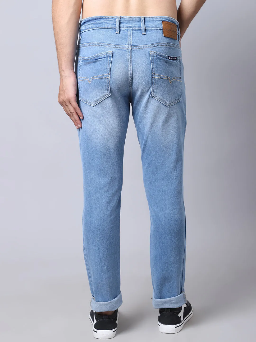 Men's Ultra Narrow fit Light Fade Light Blue  Jeans