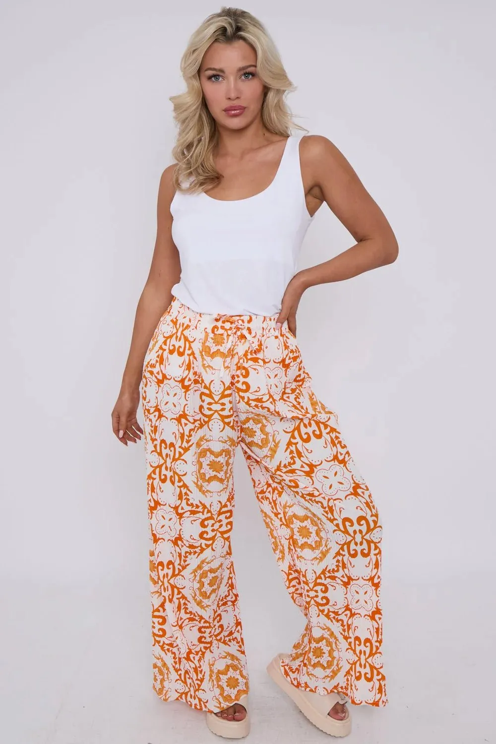 Miley Tile Print Trouser