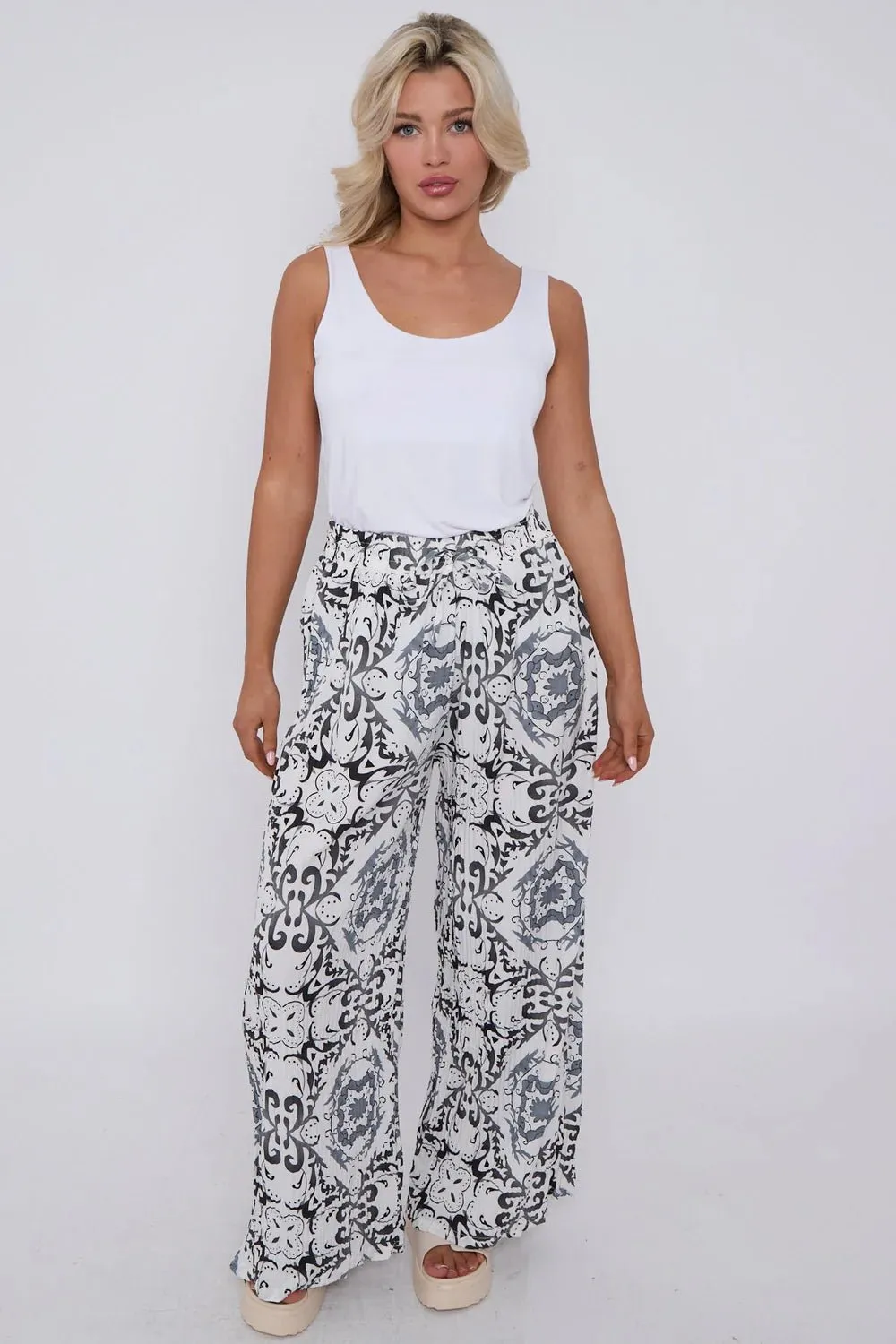 Miley Tile Print Trouser