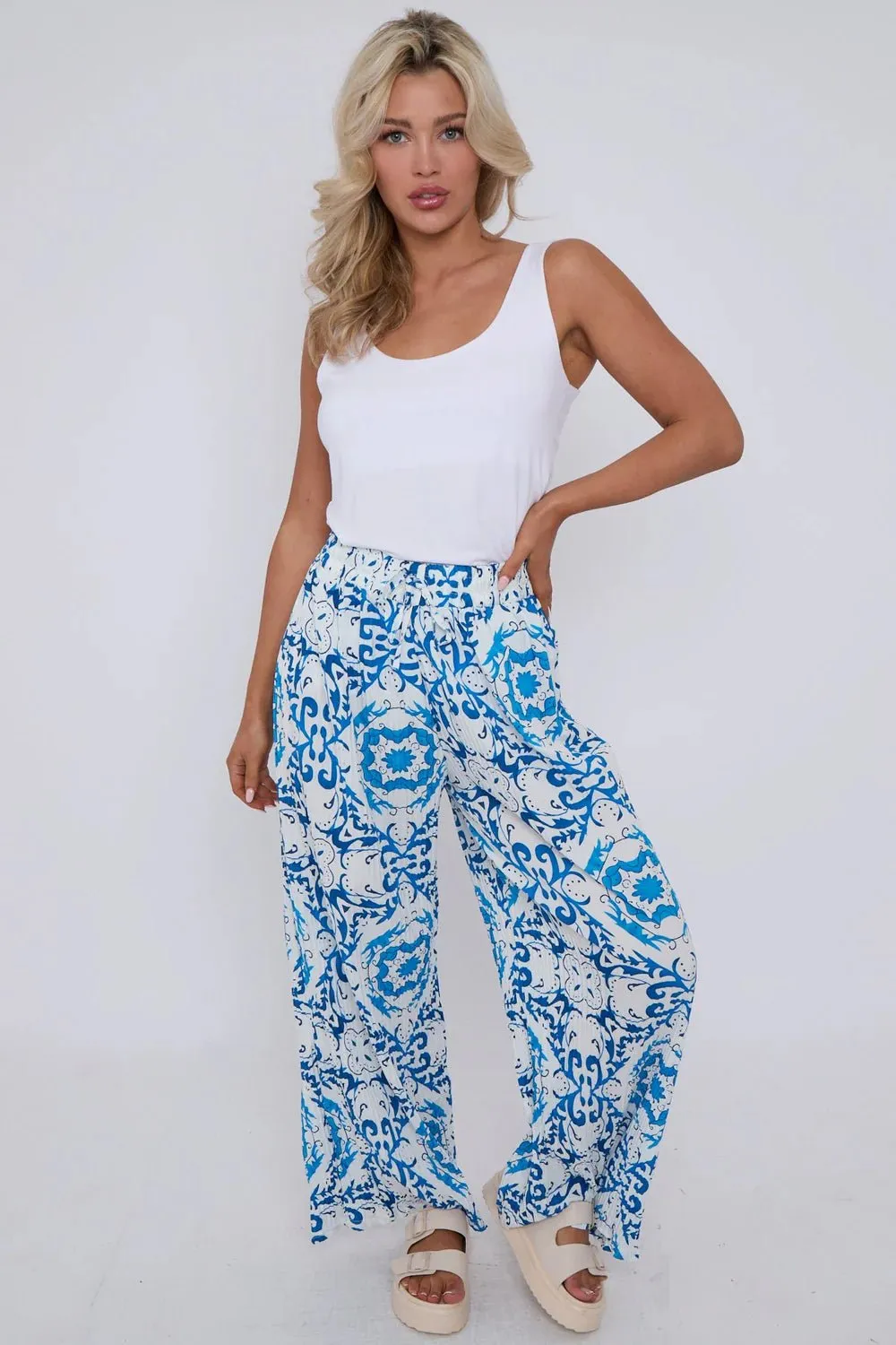 Miley Tile Print Trouser