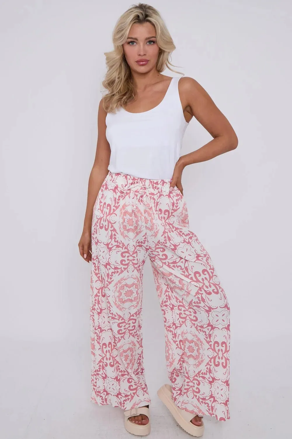 Miley Tile Print Trouser