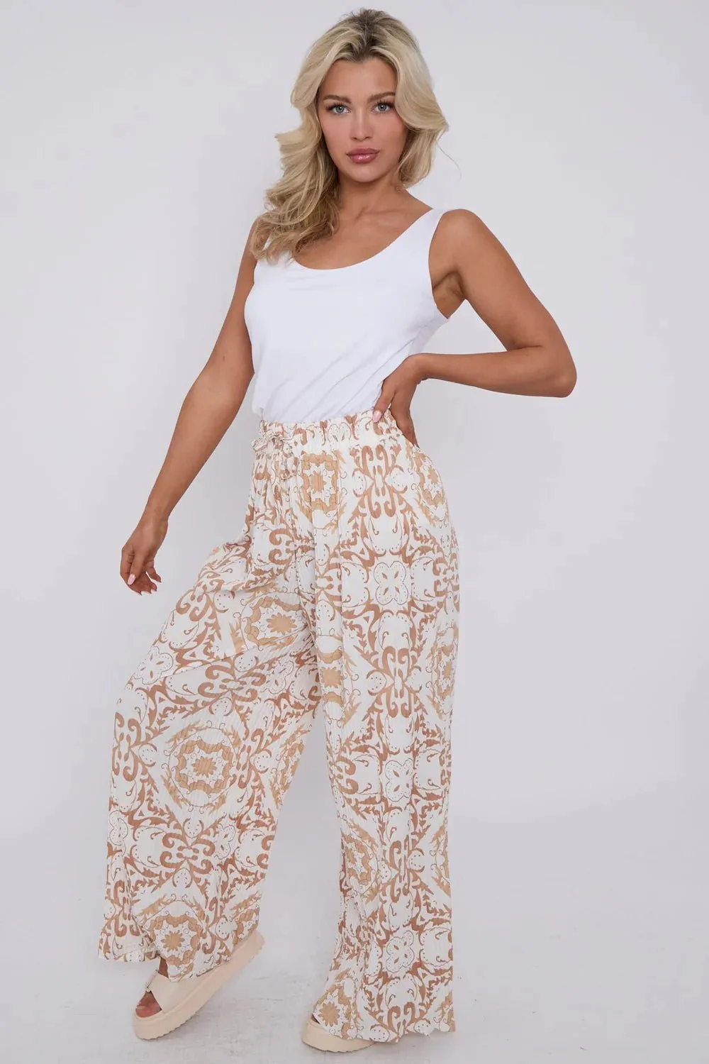 Miley Tile Print Trouser