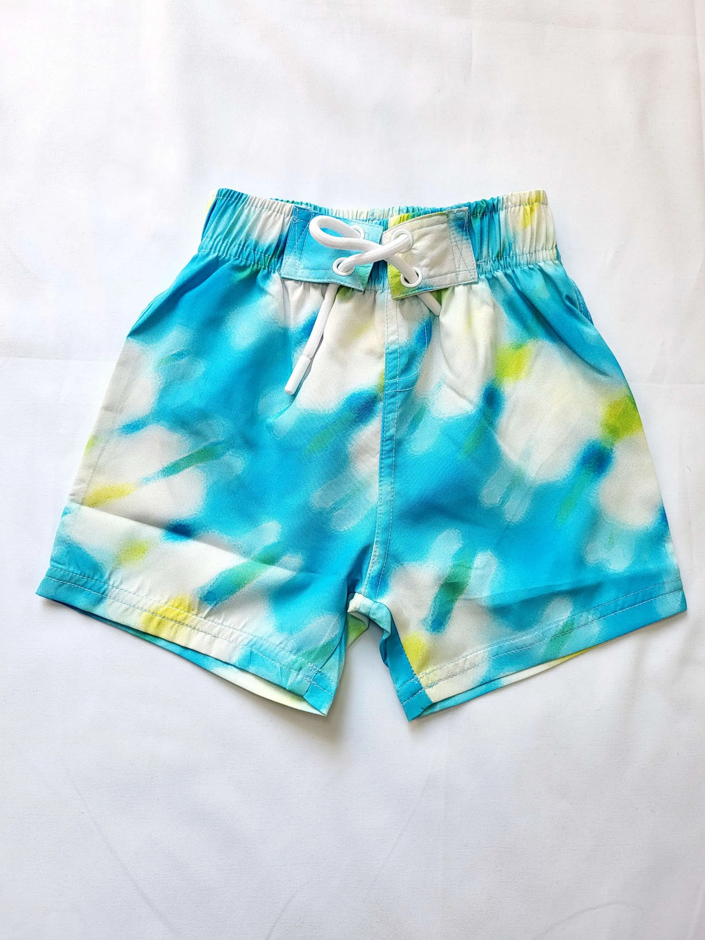 Mish Mish Blue Tie Dye Board Short