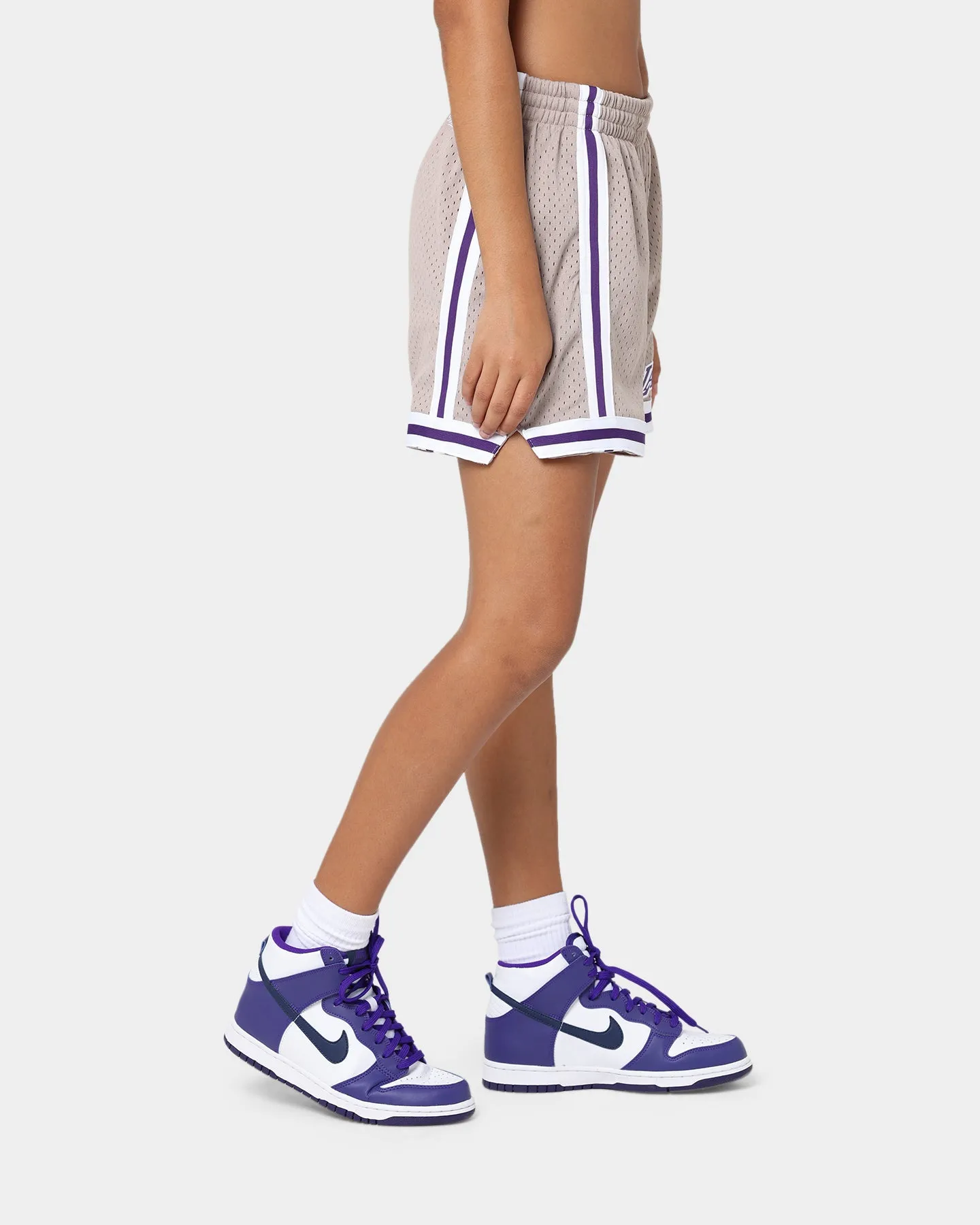 Mitchell & Ness Women's Los Angeles Lakers Mushroom Jump Shot Shorts Mushroom