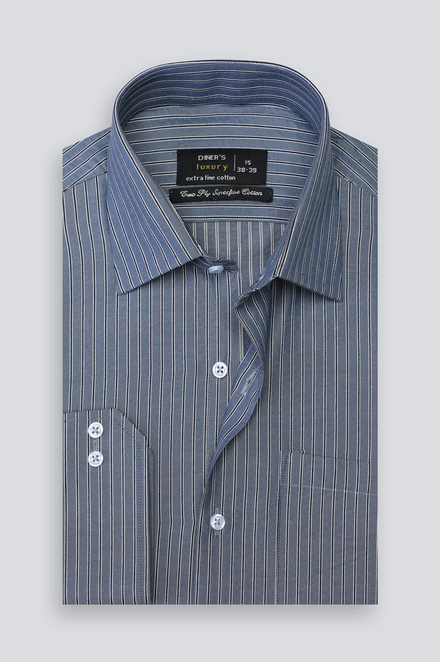 Multicolor Stripe Formal Shirt