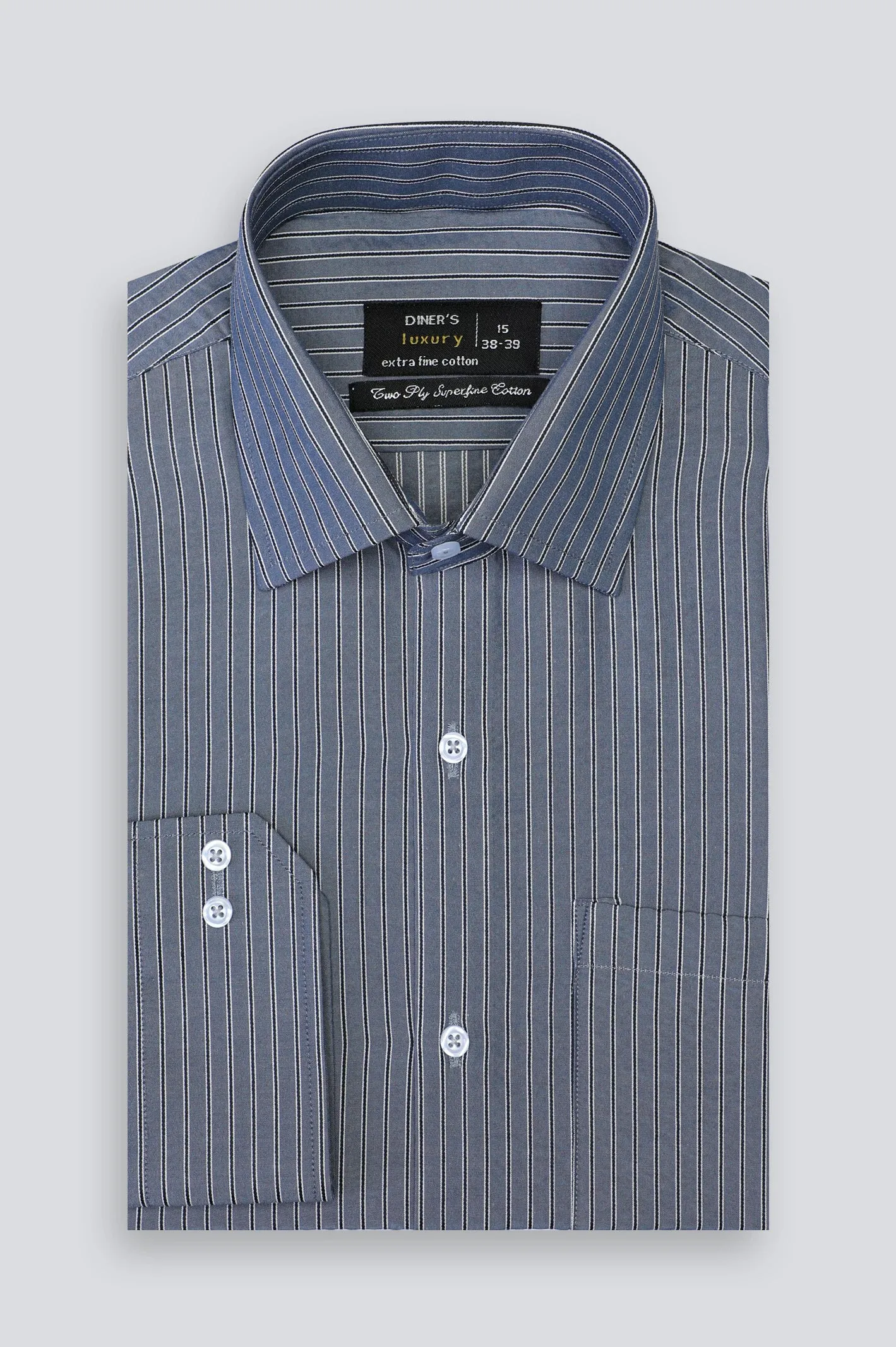 Multicolor Stripe Formal Shirt