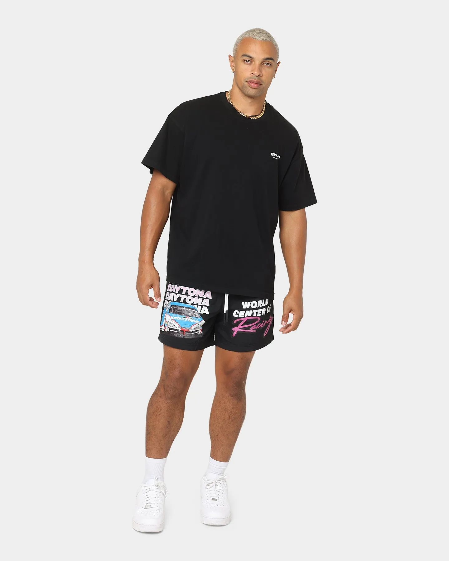 NASCAR Daytona World Center Of Racing Shorts Black