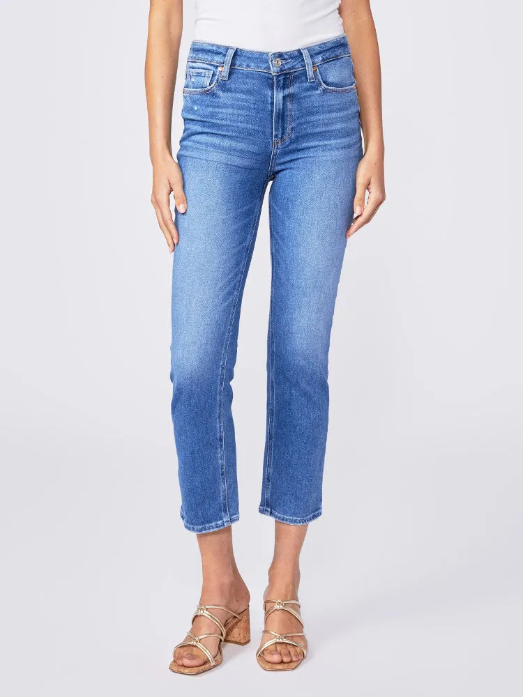 Paige Cindy Crop Jeans Rock Show Distressed