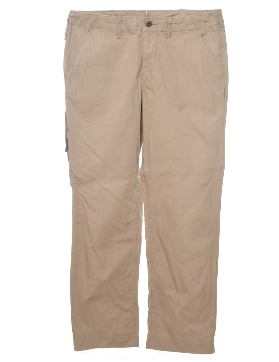 Patagonia Brown Straight-Fit Trousers - W34 L30