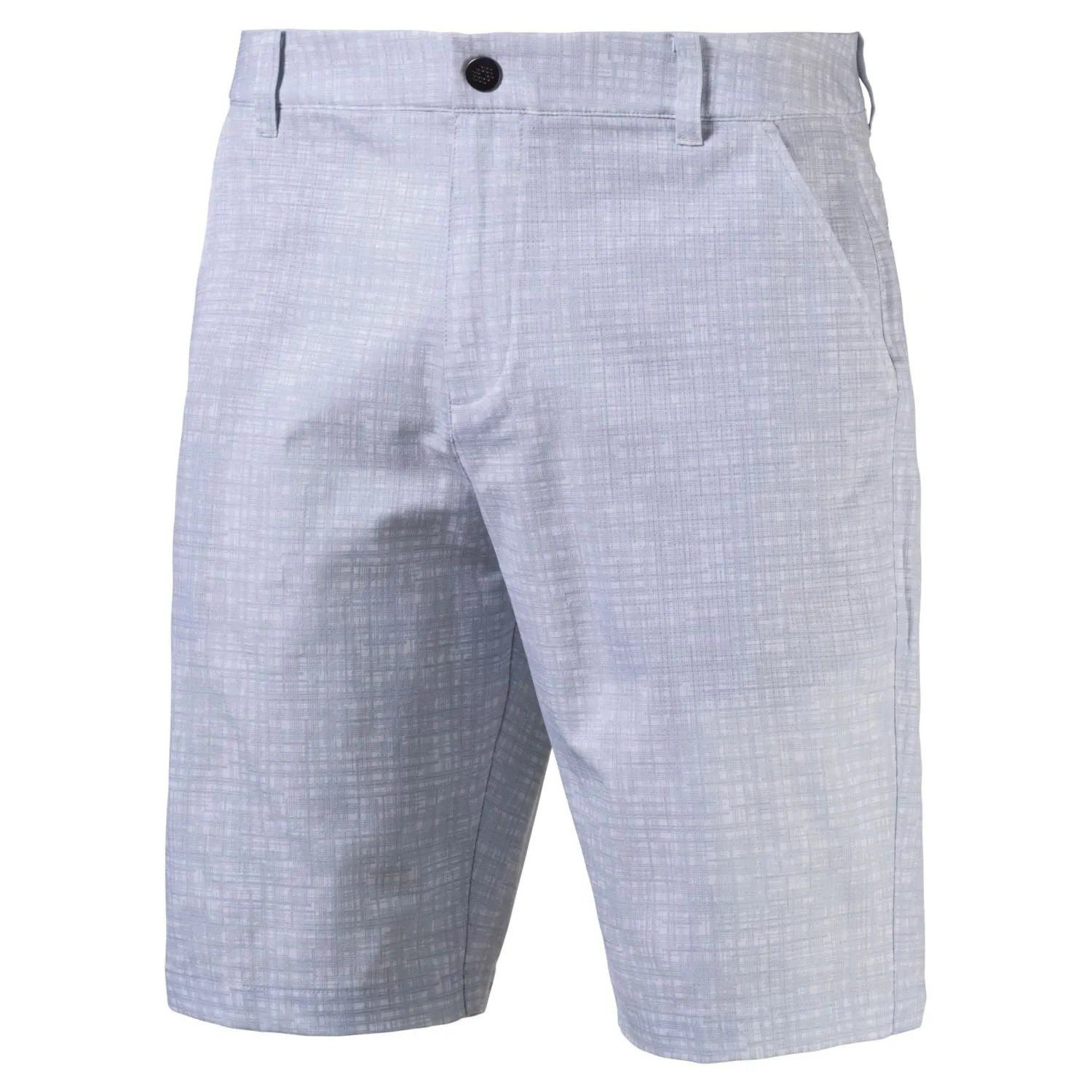 Puma Pwrcool Mesh Plaid Mens Golf Short