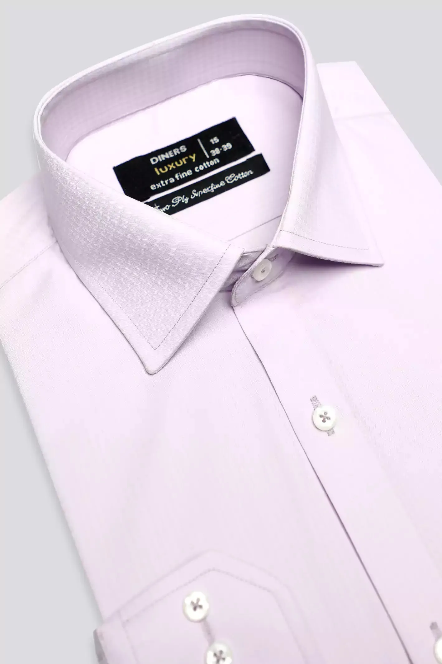 Purple Dobby Self Formal Shirt