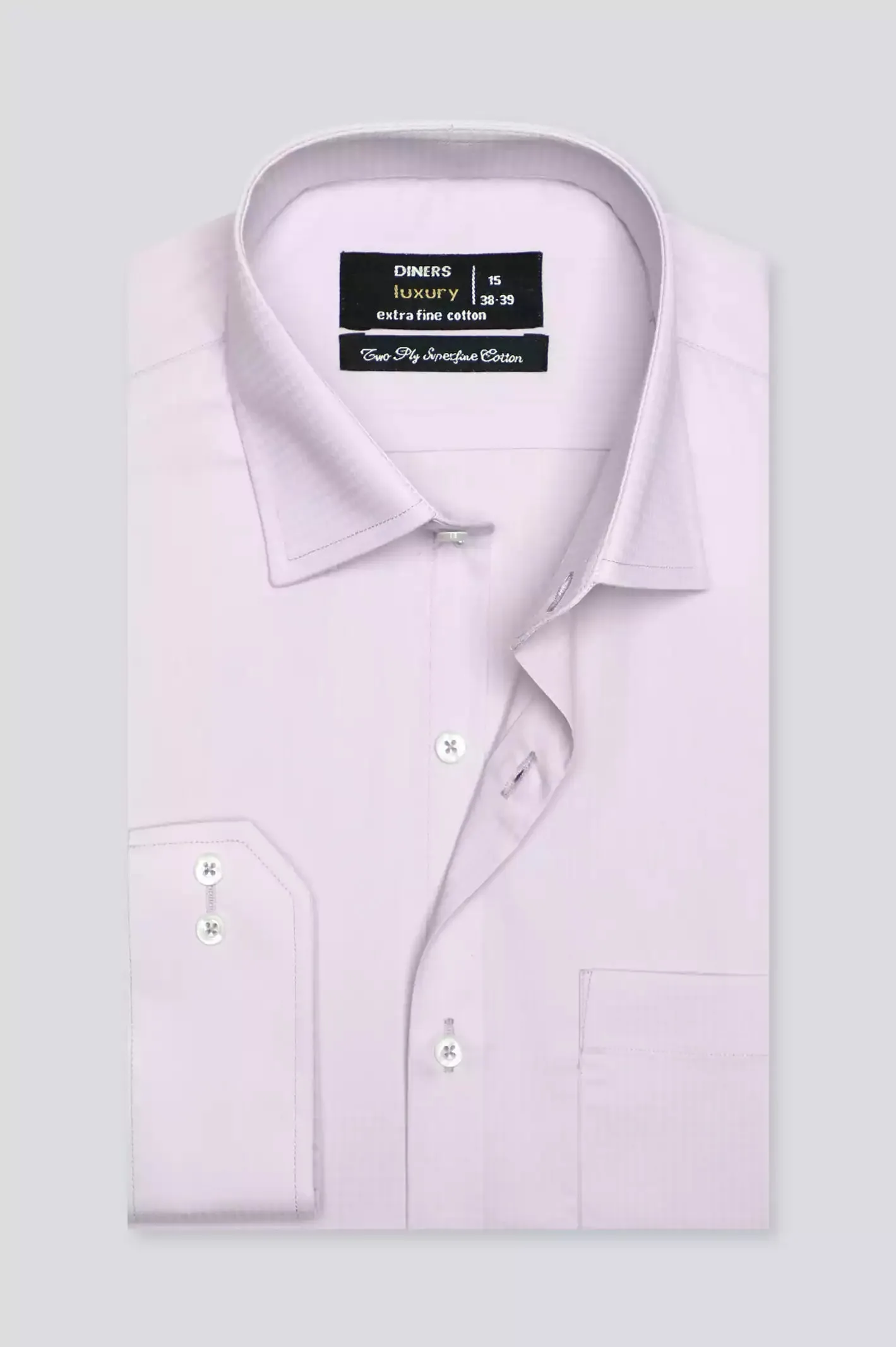 Purple Dobby Self Formal Shirt